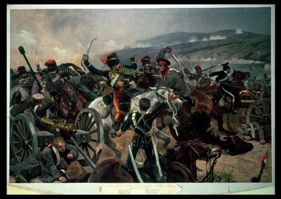 Battle of Balaclava, 25th October 1854, Relief of the Light Brigade by Richard Caton Woodville junior